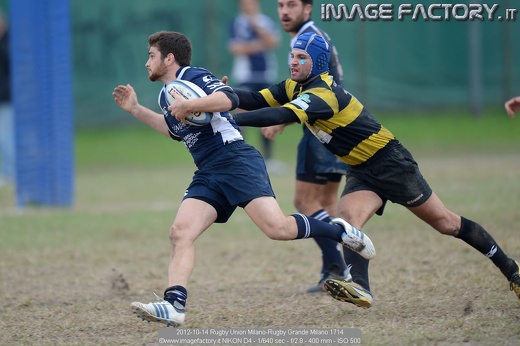 2012-10-14 Rugby Union Milano-Rugby Grande Milano 1714